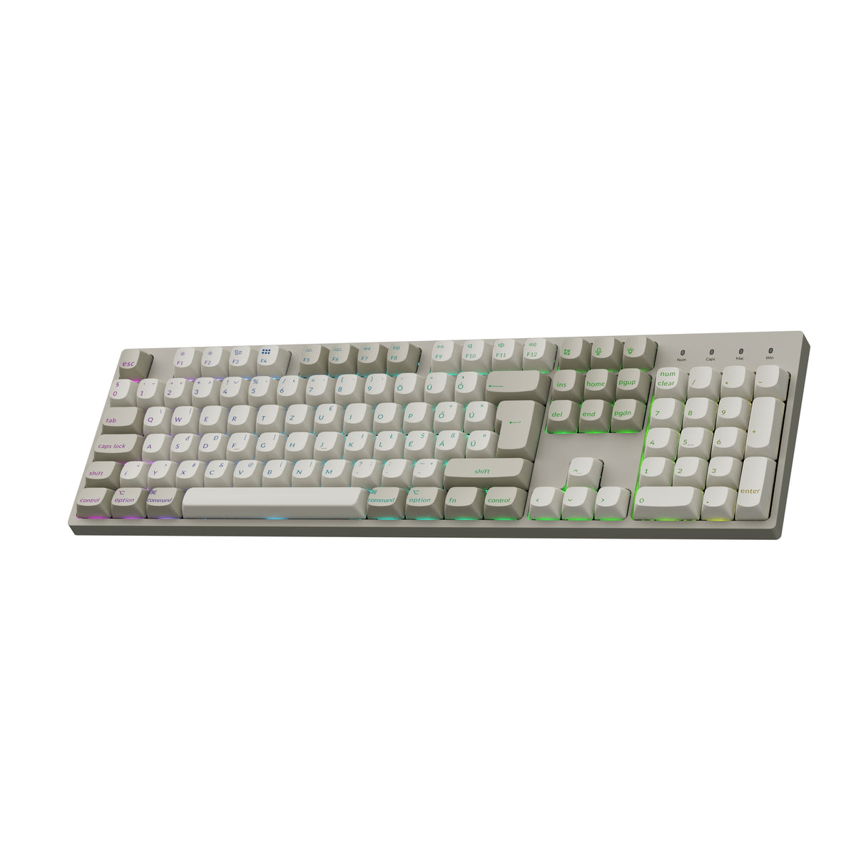 Keychron C2 Pro 8K QMK testreszabható vezetékes billentyűzet