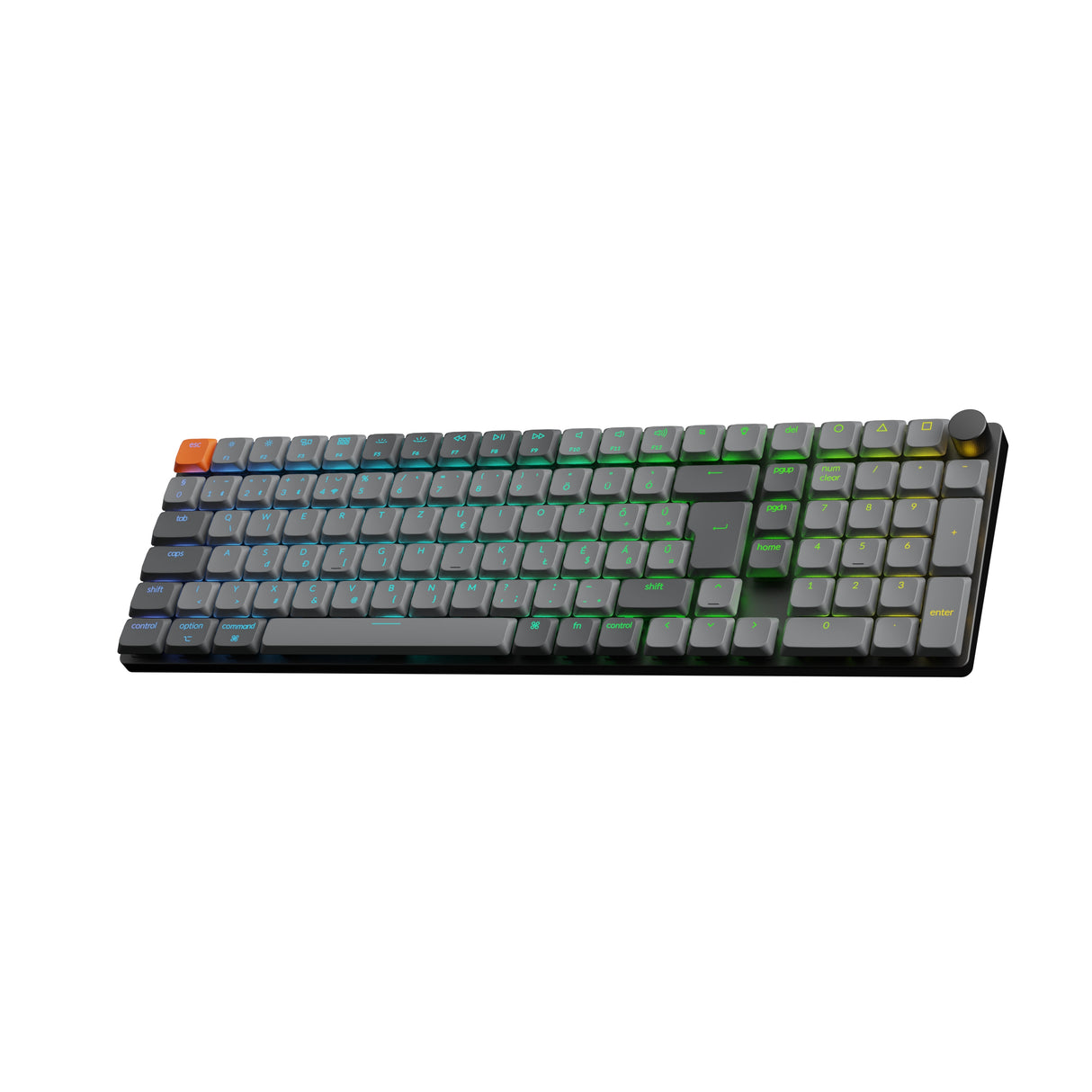 Keychron K17 Max QMK testreszabható vezeték nélküli mecganikus billentyűzet