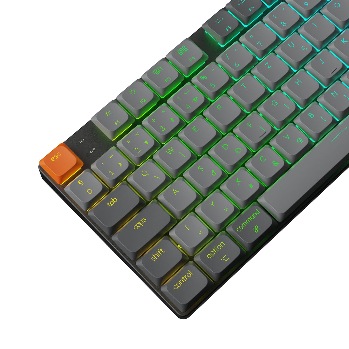 Keychron K1 Max QMK/VIA testreszabható vezeték nélküli mechanikus billentyűzet