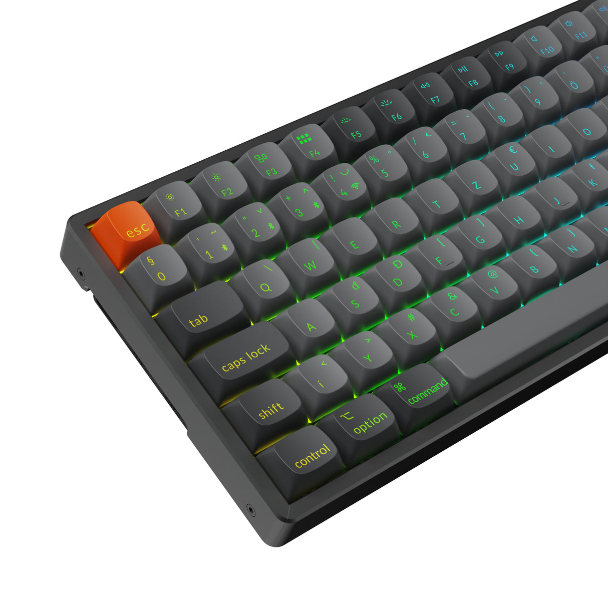 Keychron K2 Max QMK vezeték nélküli mechanikus billentyűzet