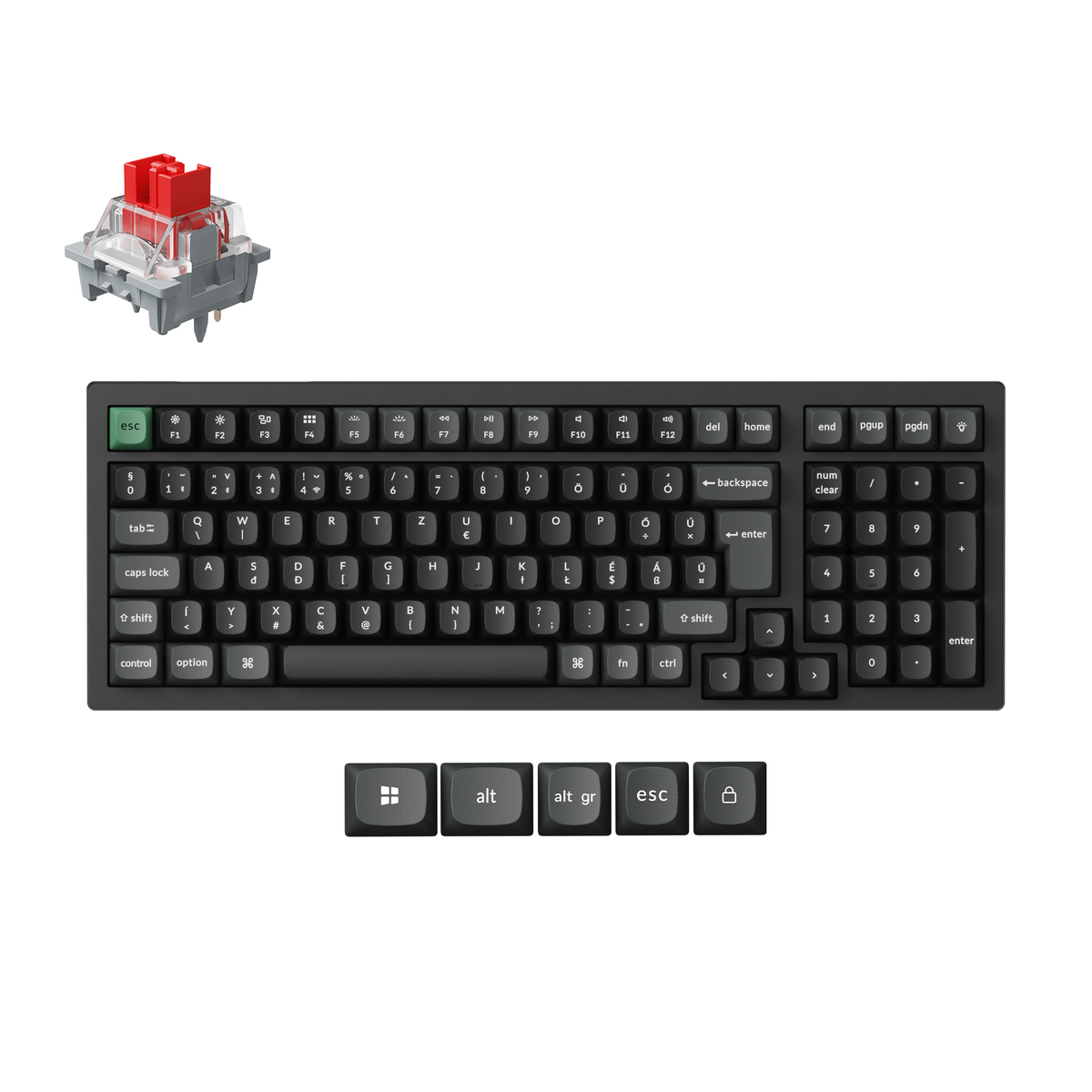 Keychron K4 Ultra 8K Wireless Custom Mechanical Keyboard