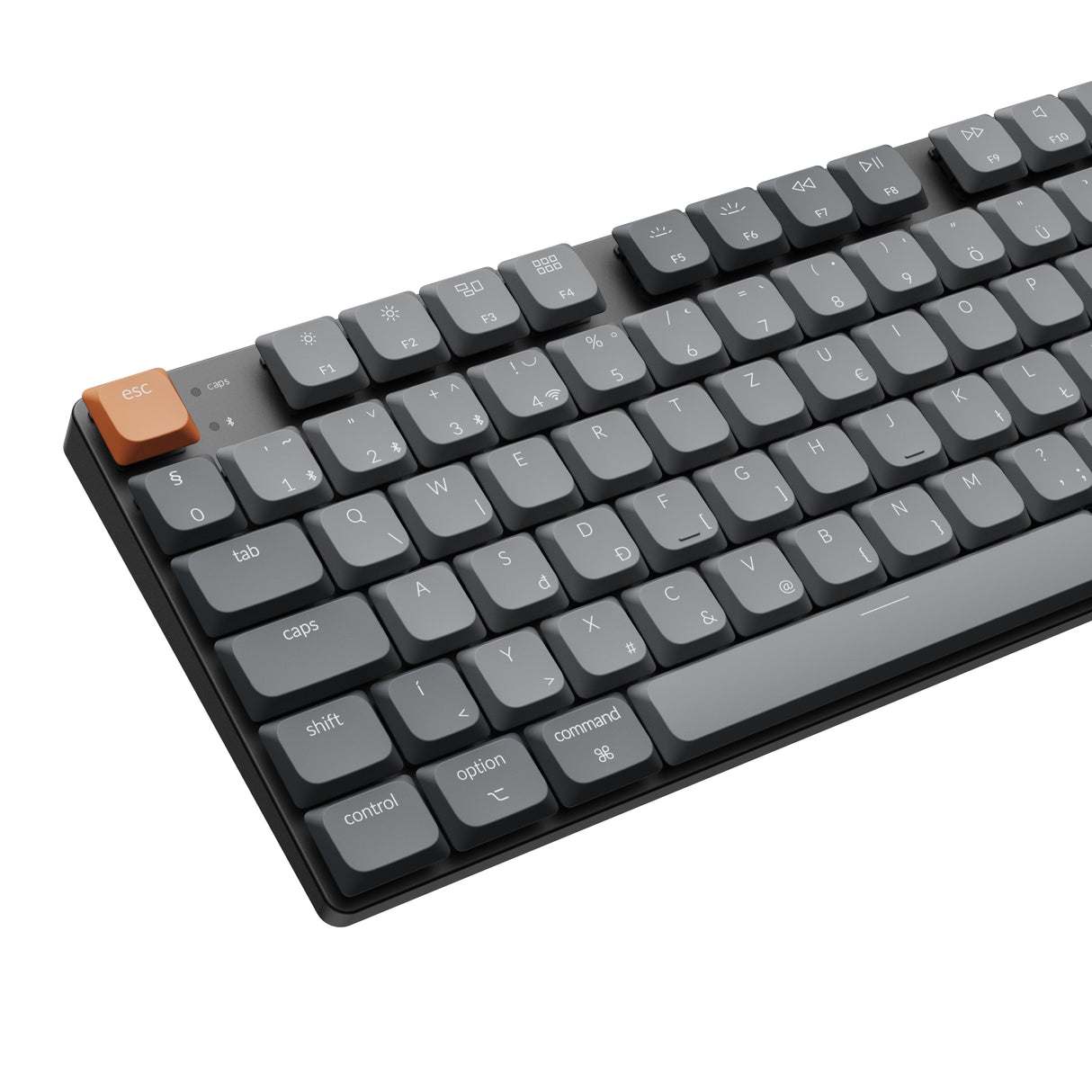 Keychron K5 Max QMK/VIA testreszabható vezeték nélküli mechanikus billentyűzet