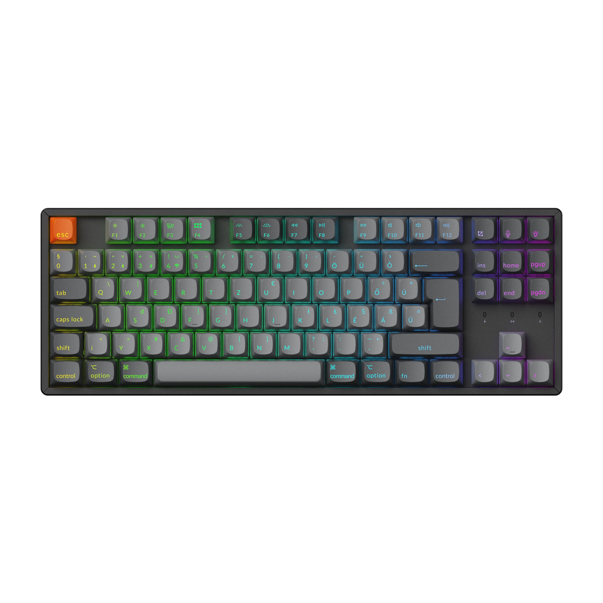 Keychron K8 Max QMK vezeték nélküli mechanikus billentyűzet