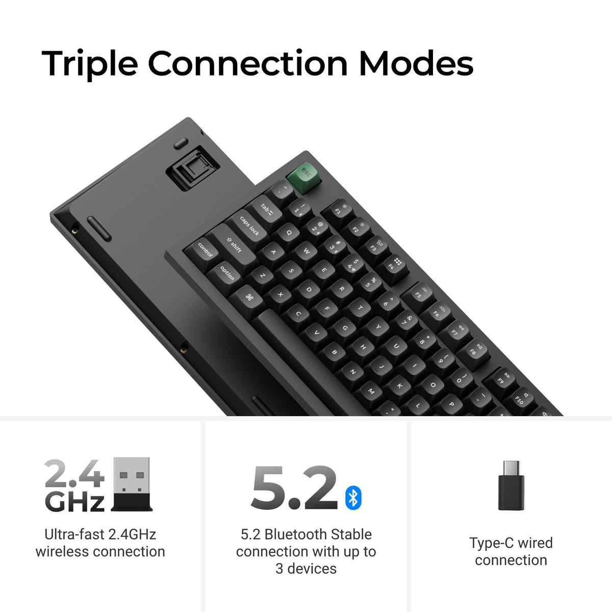 Keychron K10 Ultra 8K Wireless Custom Mechanical Keyboard