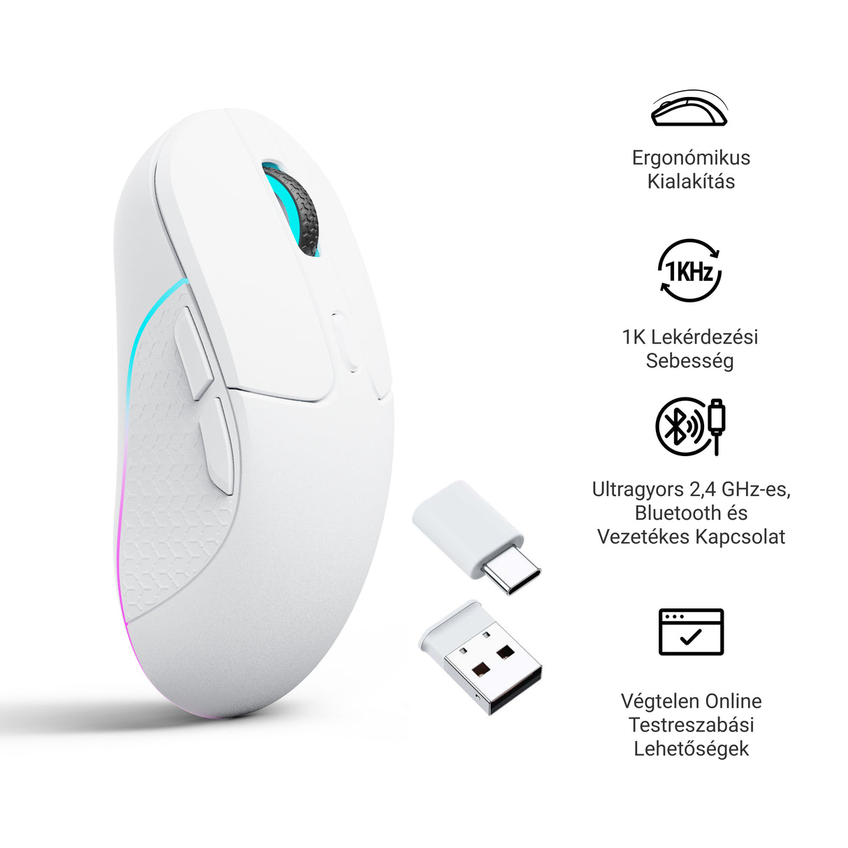 Keychron M3 vezeték nélküli egér