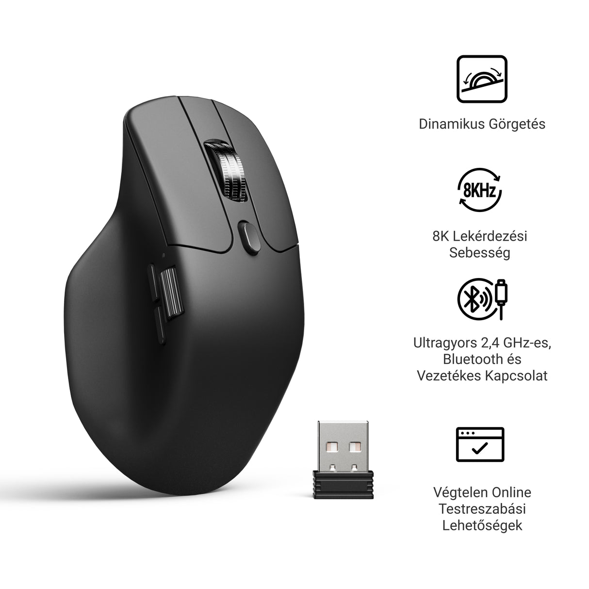 Keychron M6 vezeték nélküli egér