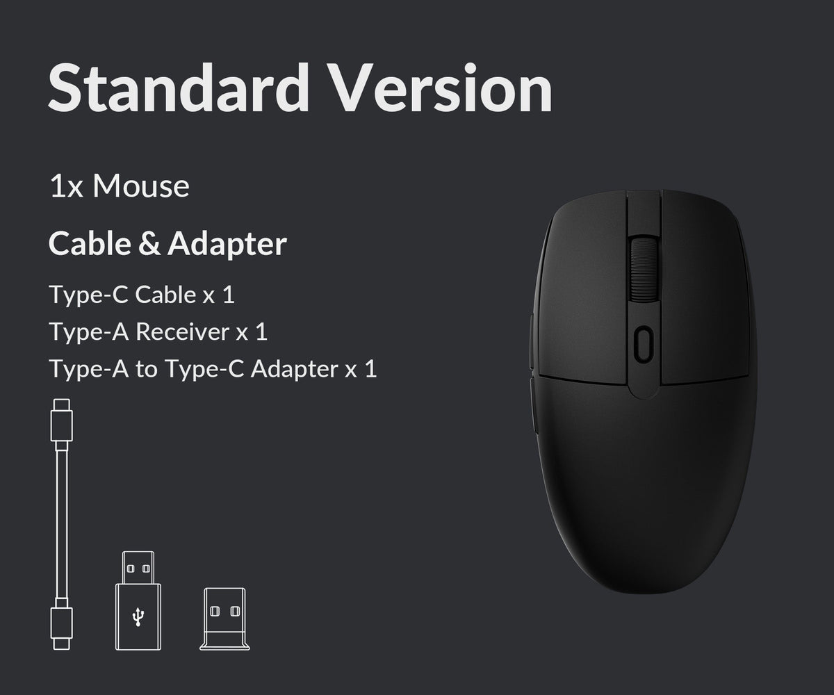 Package list of Keychron BM22 Wireless Mouse.jpg__PID:b8f7cecd-35cc-4247-8111-fd64d2f528d5