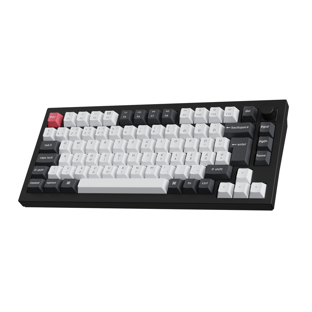 Keychron Q1 HE QMK testreszabható vezeték nélküli mechanikus billentyűzet