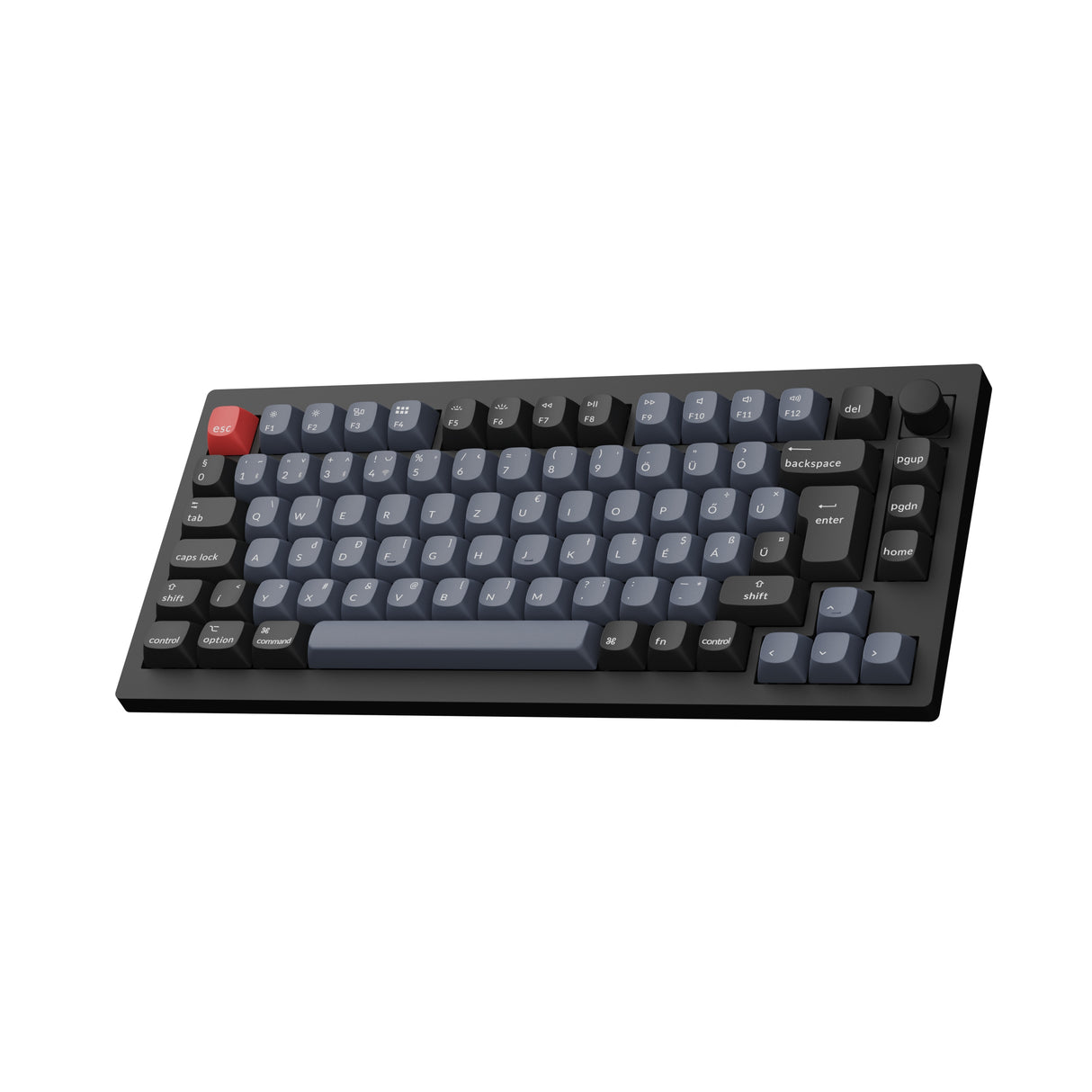 Keychron V1 Max QMK/VIA testreszabható vezeték nélküli mechanikus billentyűzet