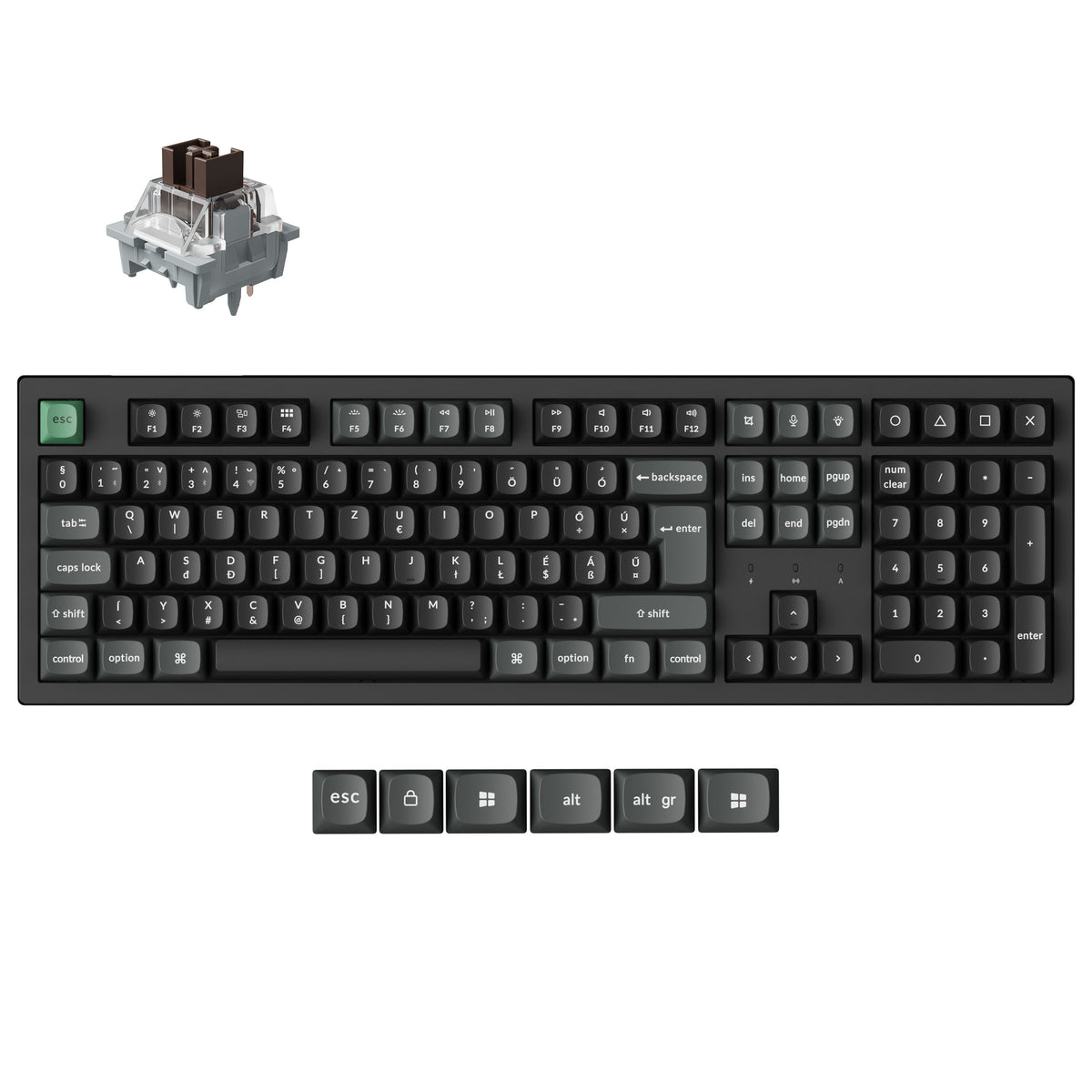 Keychron K10 Ultra 8K Wireless Custom Mechanical Keyboard