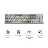 Keychron C2 Pro 8K QMK testreszabható vezetékes billentyűzet
