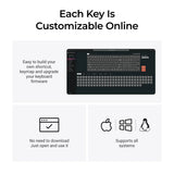 Keychron C2 Pro 8K QMK testreszabható vezetékes billentyűzet