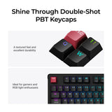 Keychron C3 Pro 8K QMK testreszabható vezetékes mechanikus billentyűzet