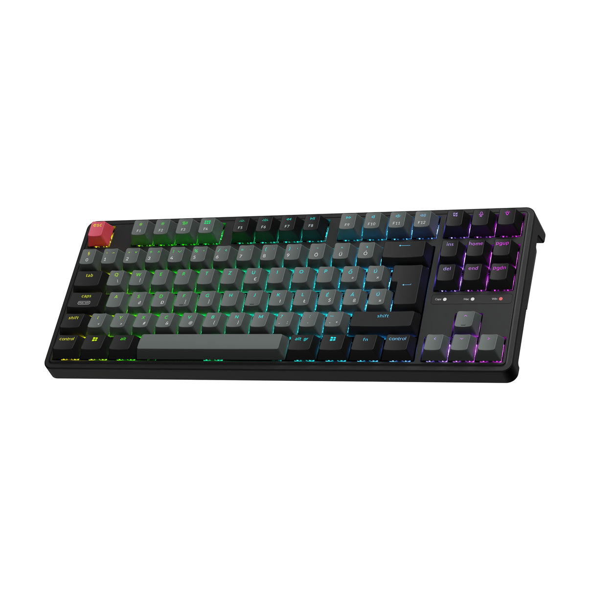 Keychron C3 Pro 8K QMK testreszabható vezetékes mechanikus billentyűzet