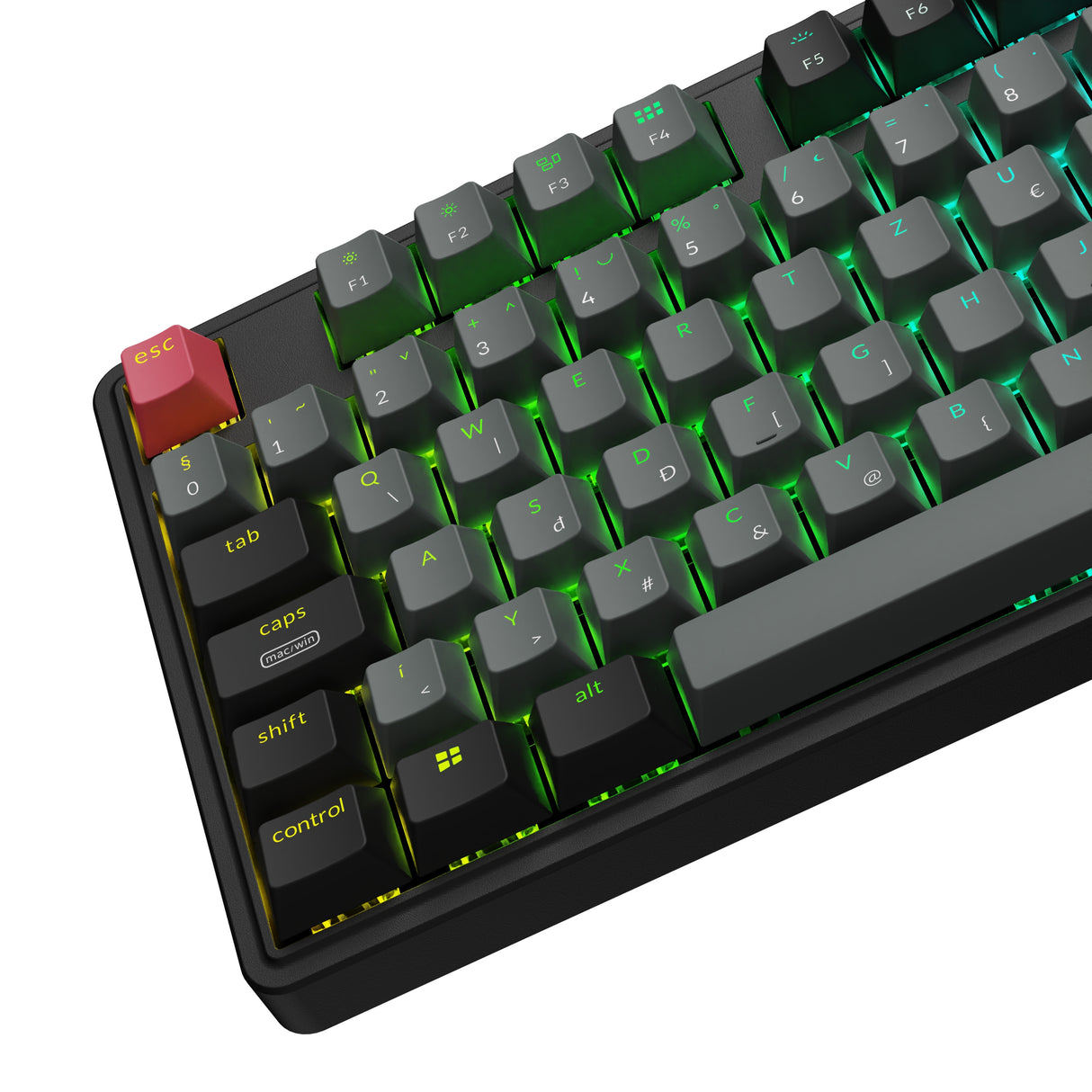 Keychron C3 Pro 8K QMK testreszabható vezetékes mechanikus billentyűzet