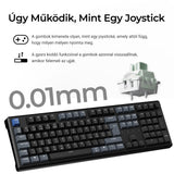 Keychron J5 HE 8K mágneskapcsolós mechanikus billentyűzet