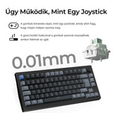Keychron J8 HE 8K mágneses kapcsolós billentyűzet