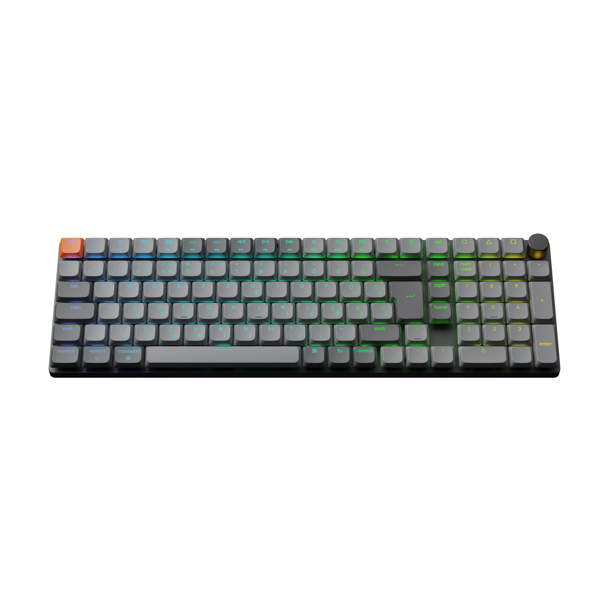 Keychron K17 Max QMK testreszabható vezeték nélküli mecganikus billentyűzet