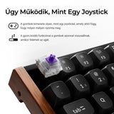 Keychron K2 HE testreszabható mágneskapcsolós vezeték nélküli mechanikus billentyűzet
