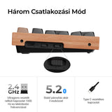 Keychron K2 HE testreszabható mágneskapcsolós vezeték nélküli mechanikus billentyűzet