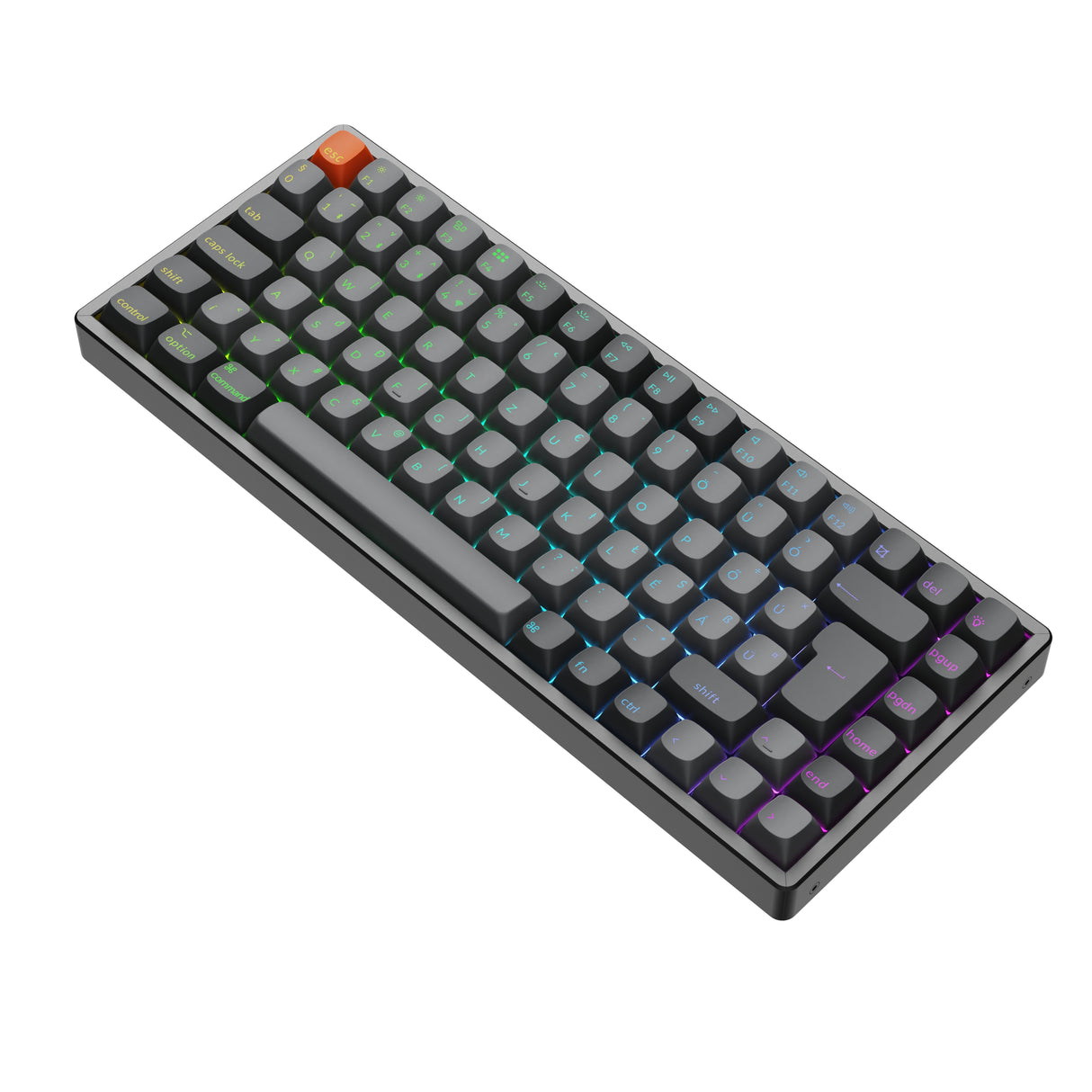 Keychron K2 Max QMK vezeték nélküli mechanikus billentyűzet
