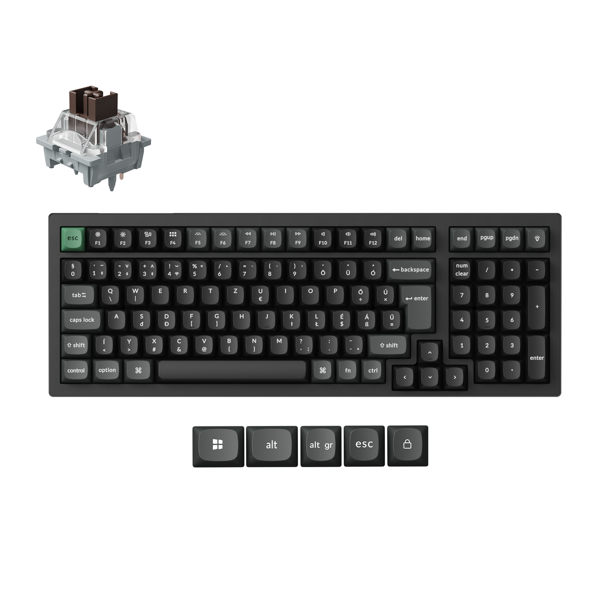 Keychron K4 Ultra 8K Wireless Custom Mechanical Keyboard