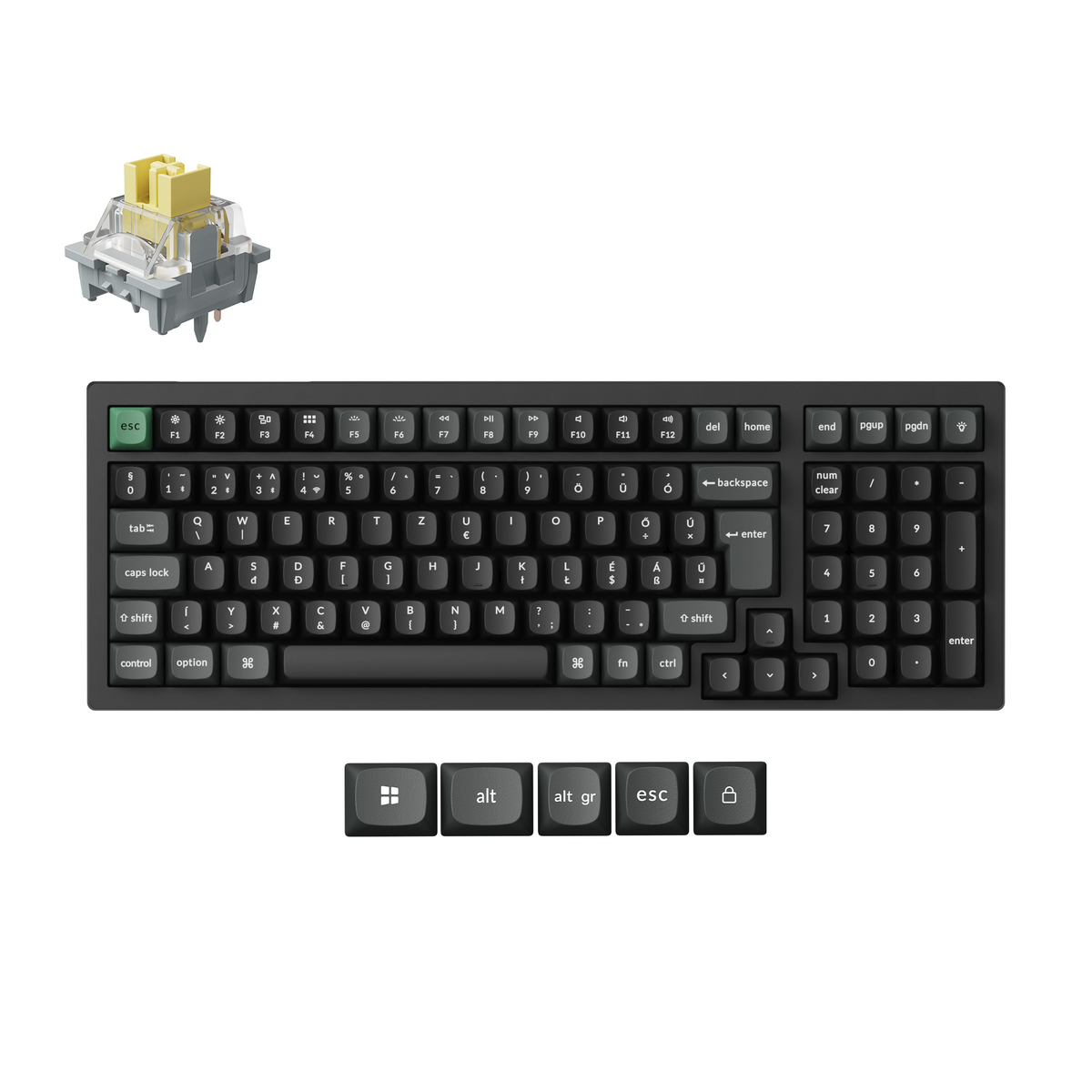 Keychron K4 Ultra 8K Wireless Custom Mechanical Keyboard