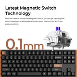 Keychron K8 HE testreszabható mágneskapcsolós vezeték nélküli mechanikus billentyűzet