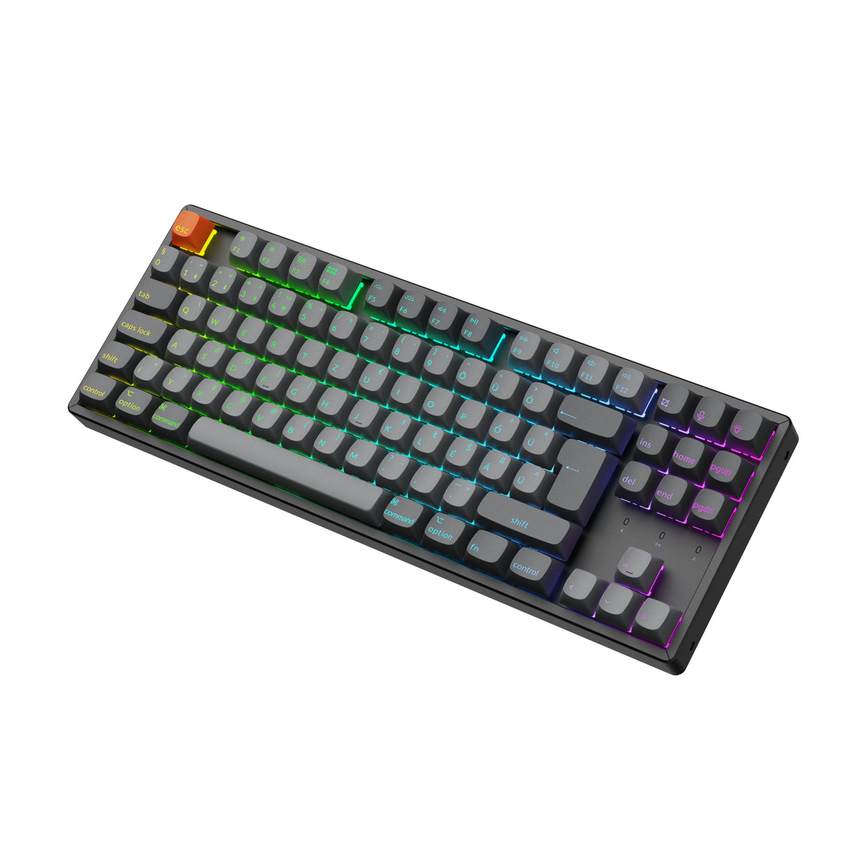 Keychron K8 Max QMK vezeték nélküli mechanikus billentyűzet