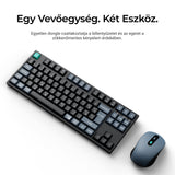 Keychron B33 billentyűzet és BM25 egér vezeték nélküli szett