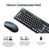 Keychron B33 billentyűzet és BM25 egér vezeték nélküli szett