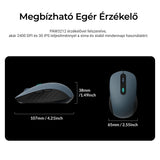 Keychron B36 billentyűzet és BM25 egér vezeték nélküli szett