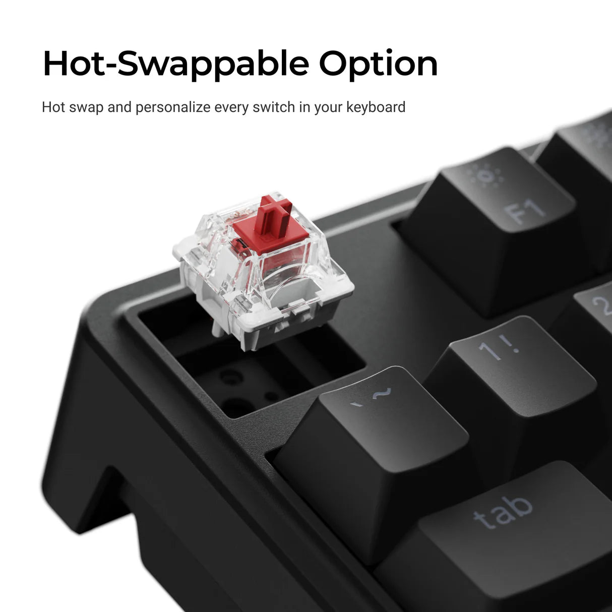 Keychron C3 Pro 8K QMK testreszabható vezetékes mechanikus billentyűzet