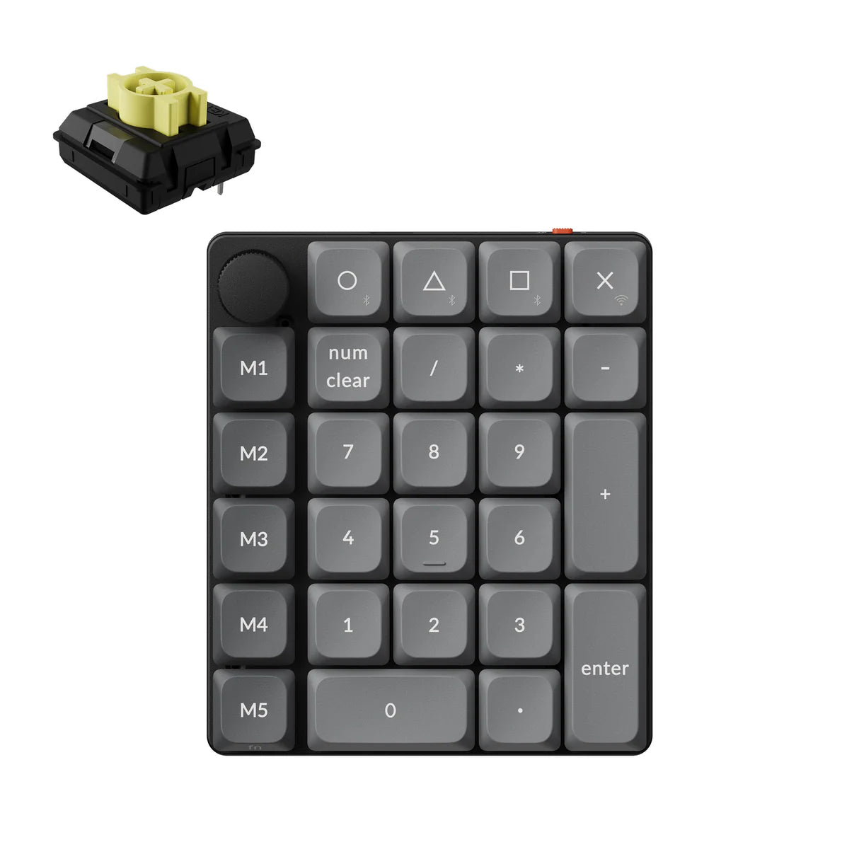 Keychron K0 Max QMK testreszabható vezeték nélküli NumPad