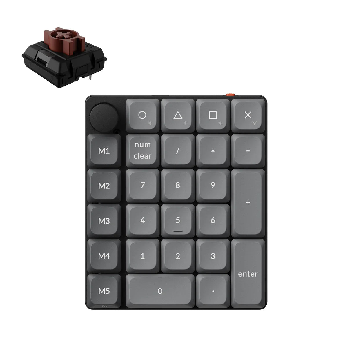 Keychron K0 Max QMK testreszabható vezeték nélküli NumPad