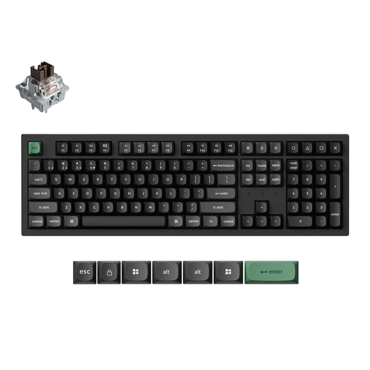 Keychron K10 Ultra 8K Wireless Custom Mechanical Keyboard