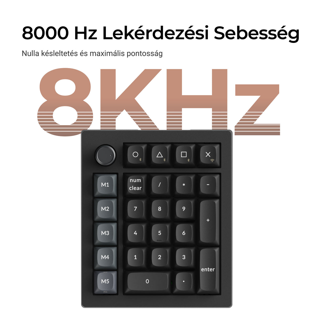 Keychron V0 Ultra 8K Wireless Custom Number Pad