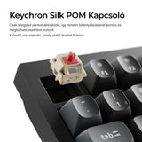 Keychron V6 Ultra 8K vezeték nélküli testreszabható mehanikus billentyűzet