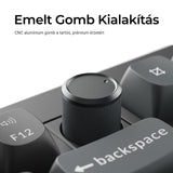 Keychron V6 Ultra 8K vezeték nélküli testreszabható mehanikus billentyűzet