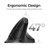 Keychron M5 vezeték nélküli ergonomikus egér