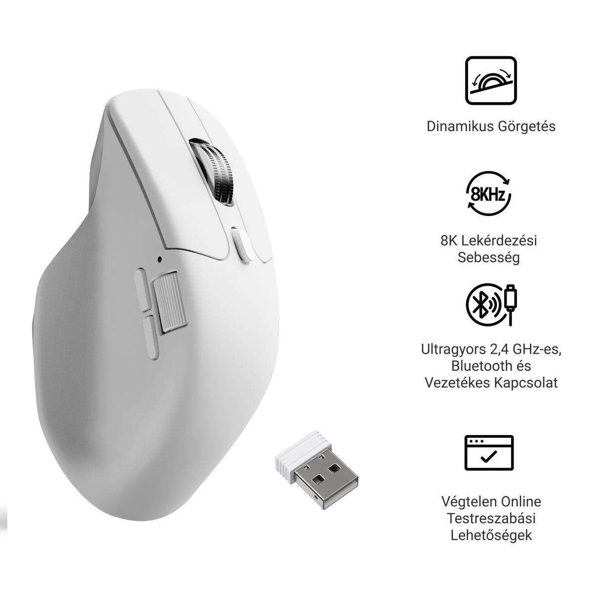 Keychron M6 vezeték nélküli egér