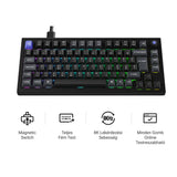 Keychron Q1 HE 8K mágneskapcsolós mechanikai billentyűzet