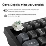Keychron Q1 HE 8K mágneskapcsolós mechanikai billentyűzet