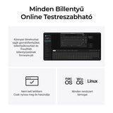 Keychron Q1 Ultra 8K vezeték nélküli testreszabható mechanikus billentyűzet