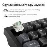 Keychron Q1 HE QMK testreszabható vezeték nélküli mechanikus billentyűzet