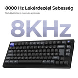 Keychron Q1 HE QMK testreszabható vezeték nélküli mechanikus billentyűzet