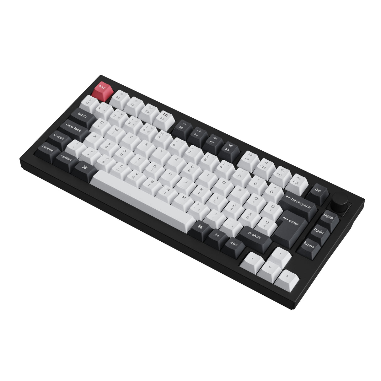 Keychron Q1 HE QMK testreszabható vezeték nélküli mechanikus billentyűzet