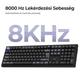 Keychron Q6 HE 8K mágneskapcsolós mechanikus billentyűzet