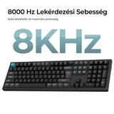 Keychron Q6 Ultra 8K vezetéknélküli testreszabható mechanikus billentyűzet