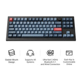 Keychron V3 Max QMK/VIA testreszabható vezeték nélküli mechanikus billentyűzet